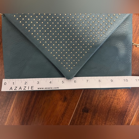 NWT Turquoise Stitch Fix (Urban Expressions) Clutch/Shoulder Bag - Picture 3 of 8